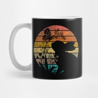 Rabbit silhouette Mug